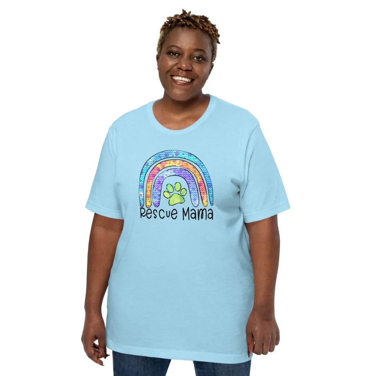 Rescue Dog Mama T-Shirt