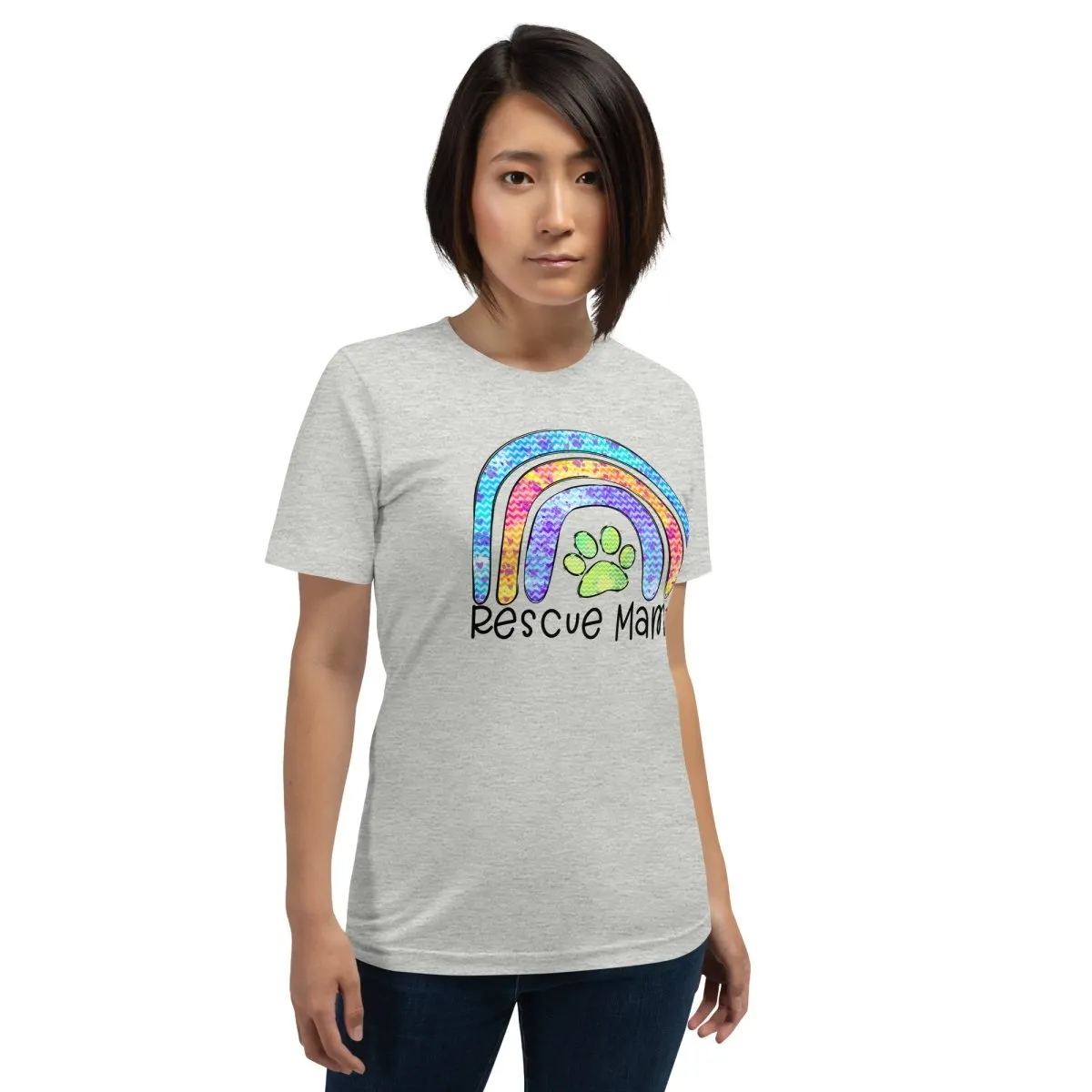 Rescue Dog Mama T-Shirt