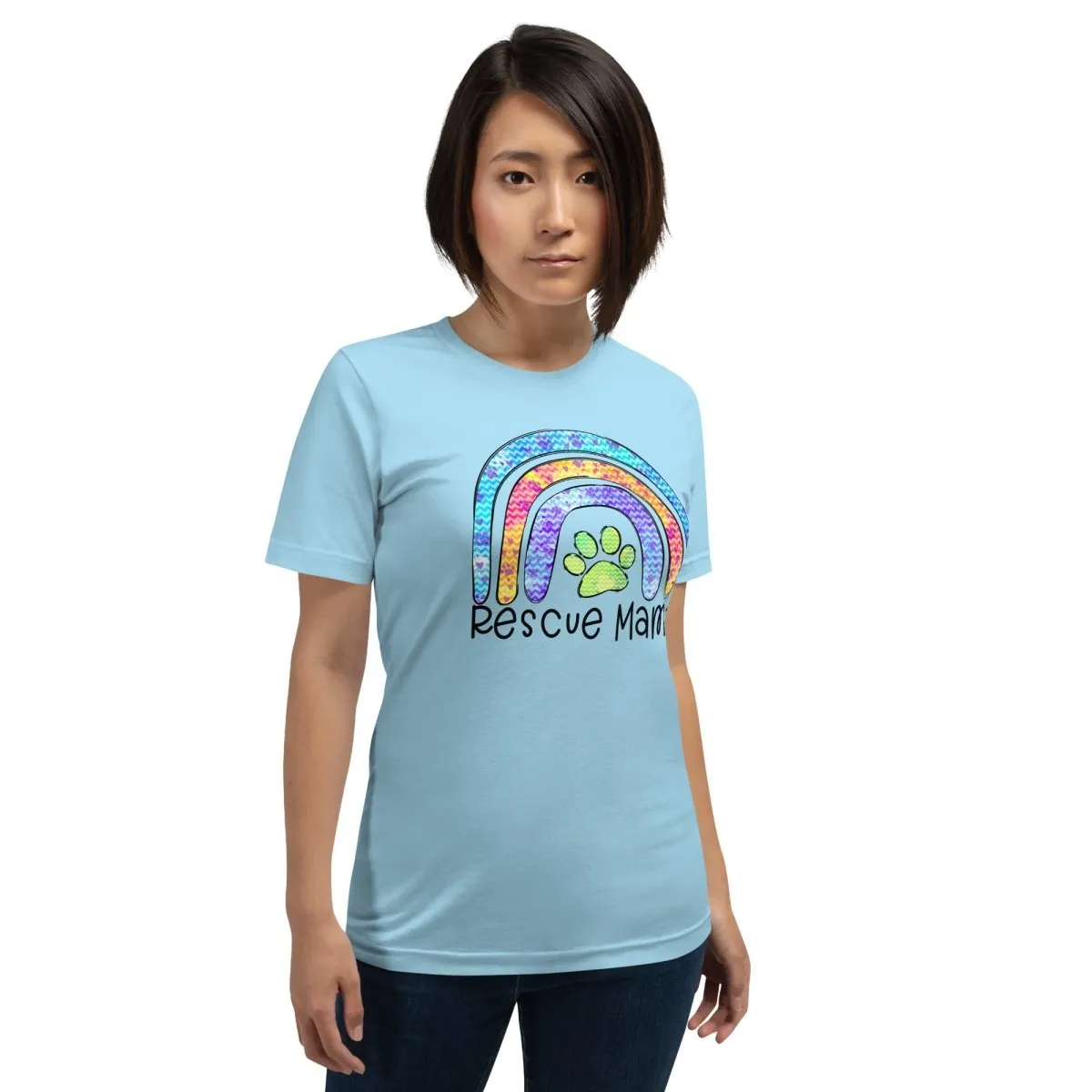 Rescue Dog Mama T-Shirt