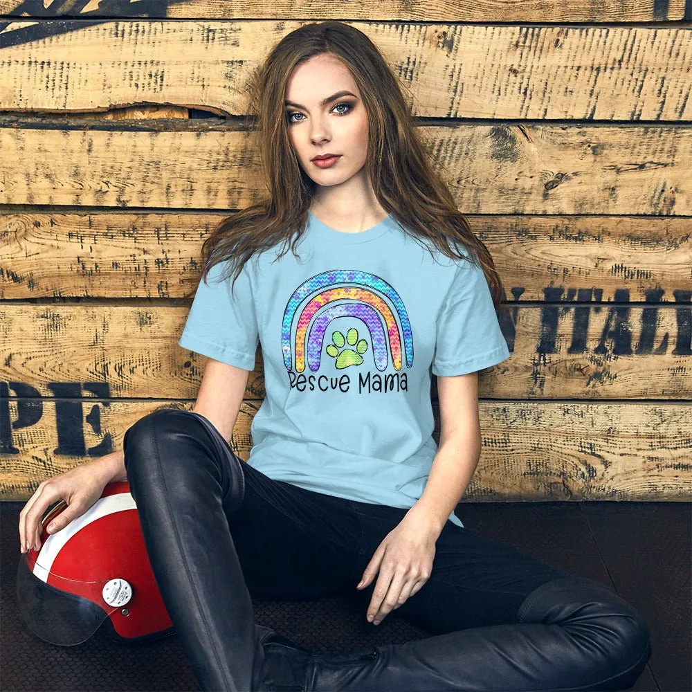 Rescue Dog Mama T-Shirt