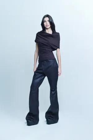 RICK OWENS | JERSEY SHROUD SHORT SLEEVE TEE