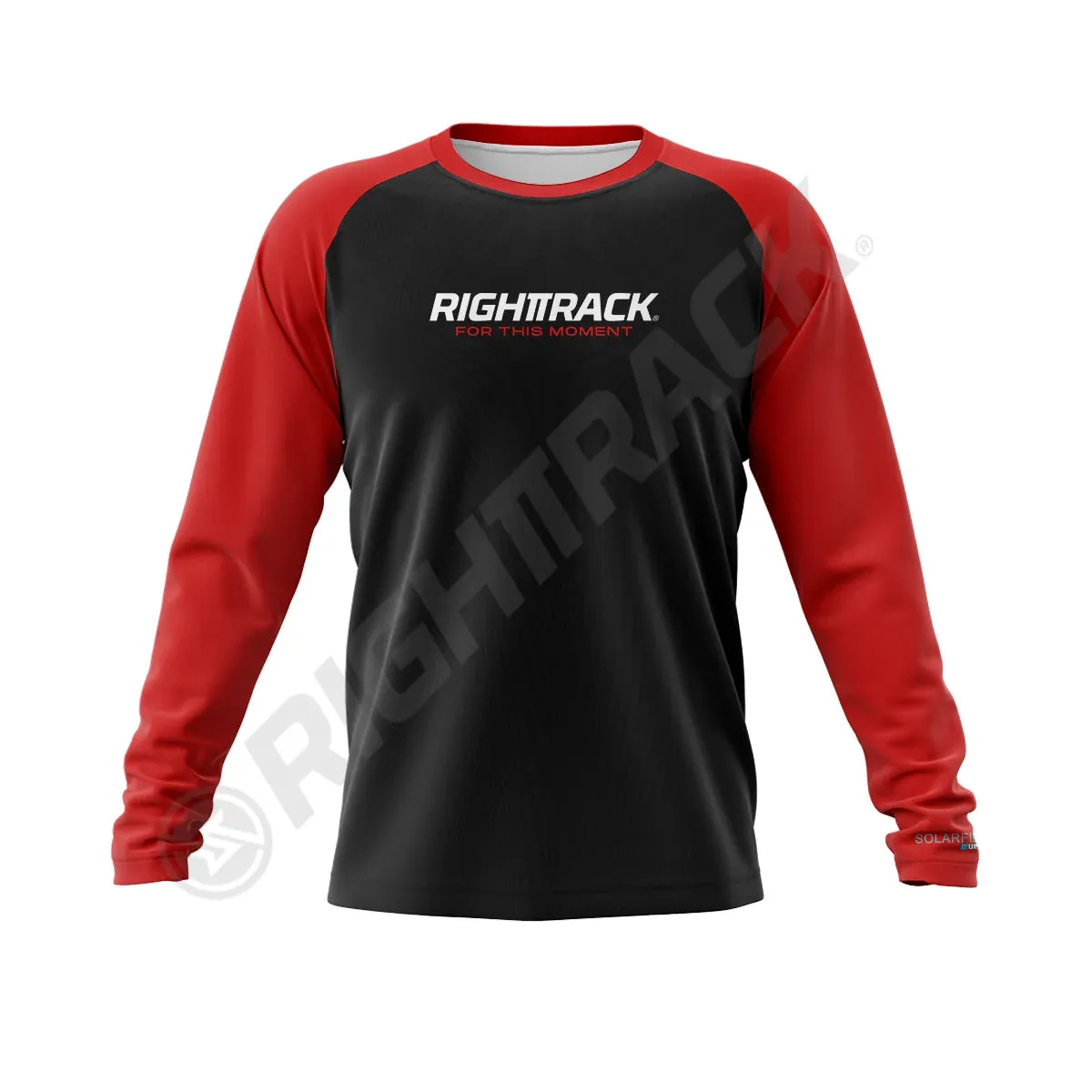 RightTrack Contrast Men's Long Sleeve Fishing Clothing: Breathable UPF 50  Protection for Outdoor Activities