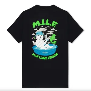 RIPNDIP M.I.L.F T-Shirt Black