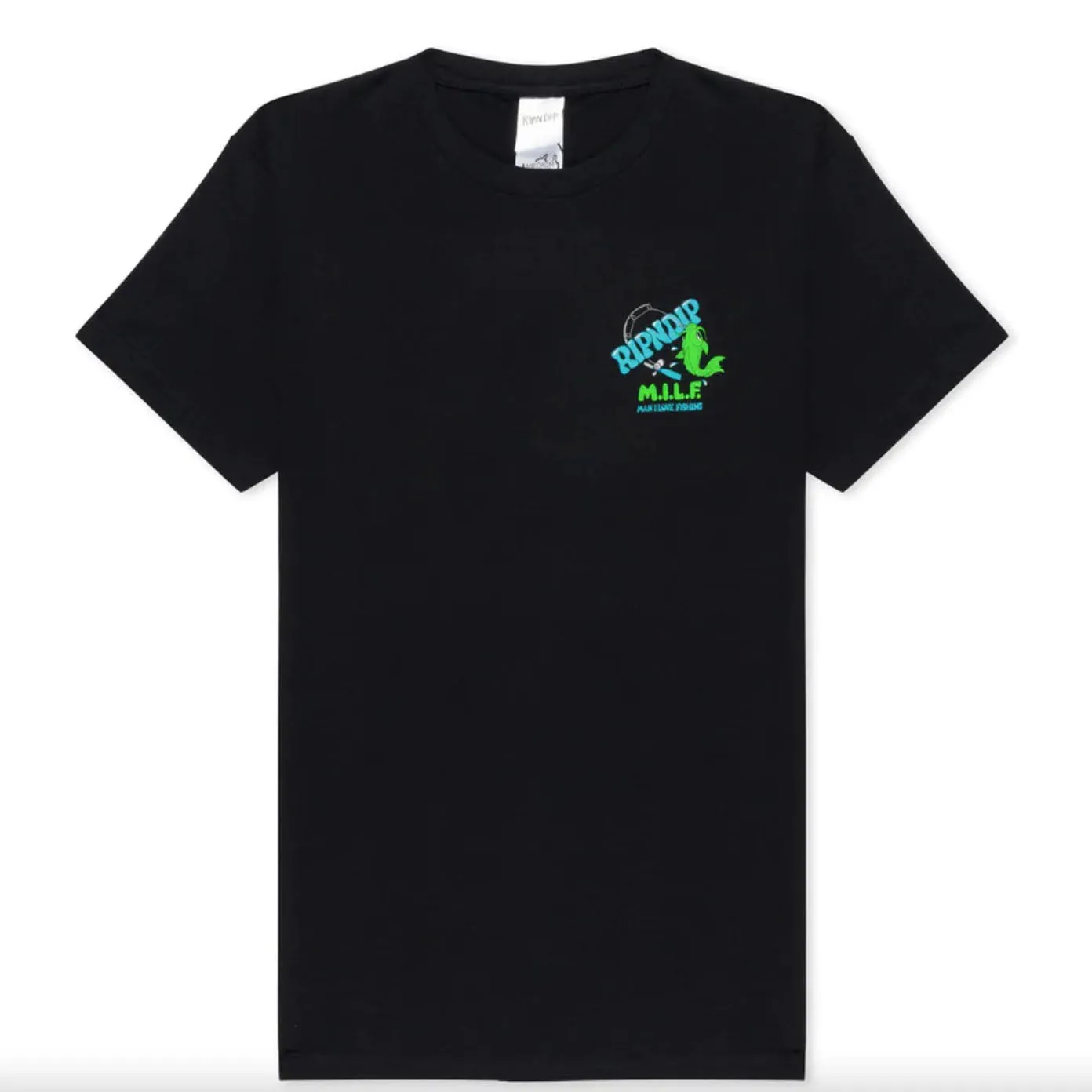 RIPNDIP M.I.L.F T-Shirt Black