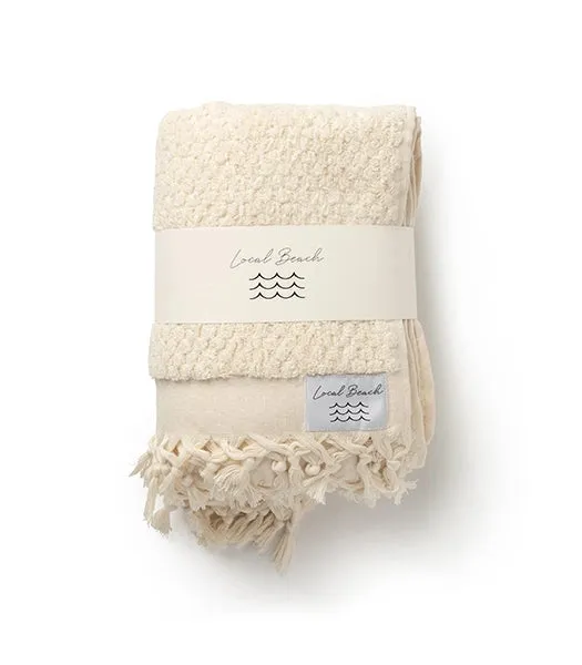 Riviera Pool Towel - Natural