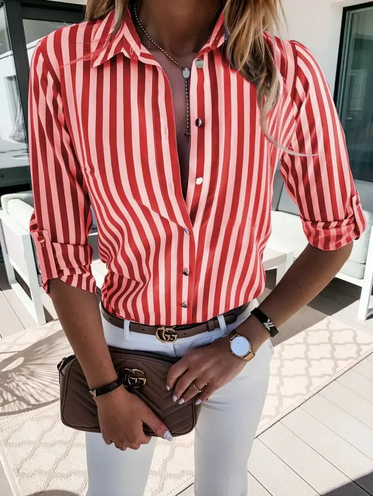 Roza - Striped blouse