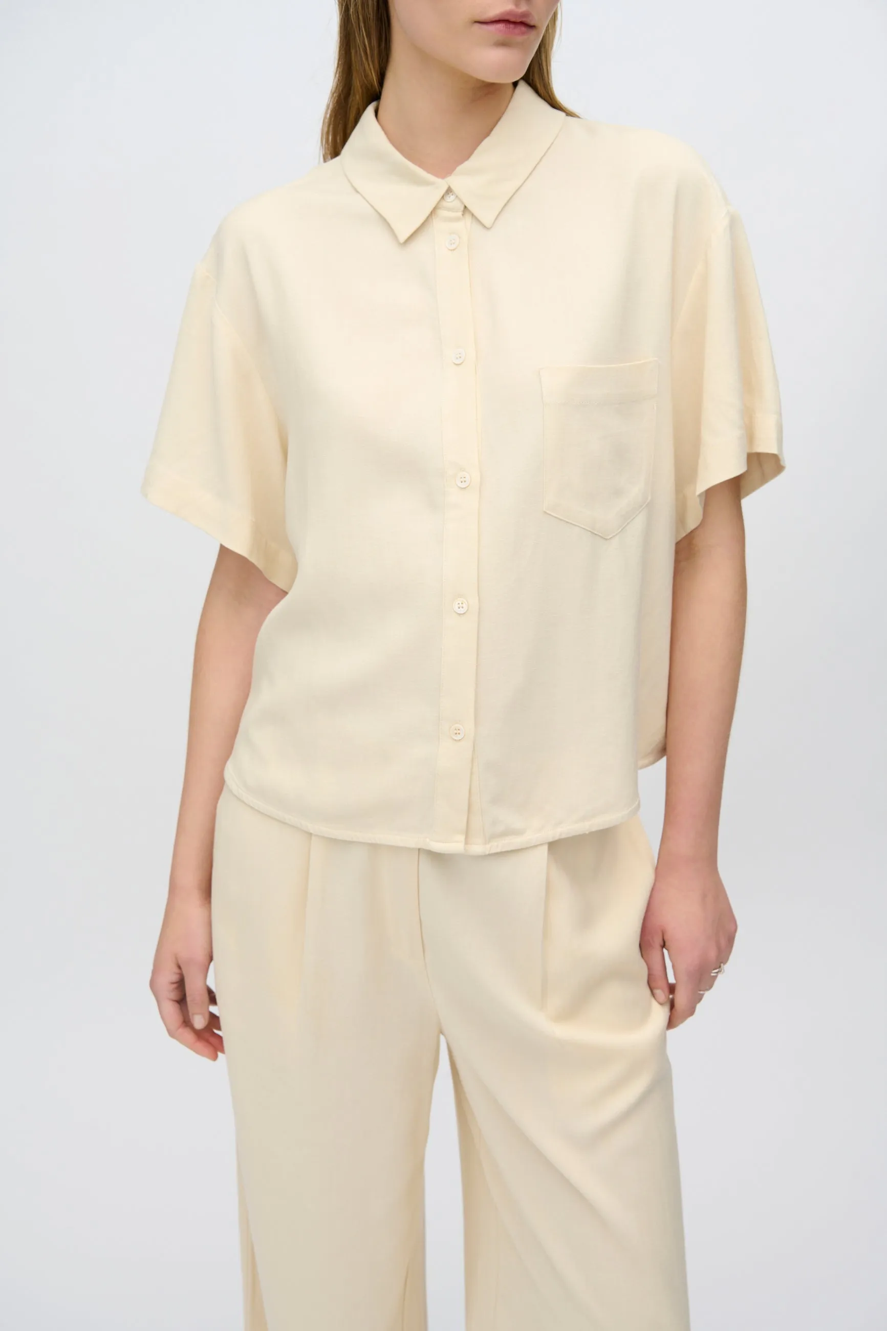 Sage short sleeved shirt 3069 - Summer Sand