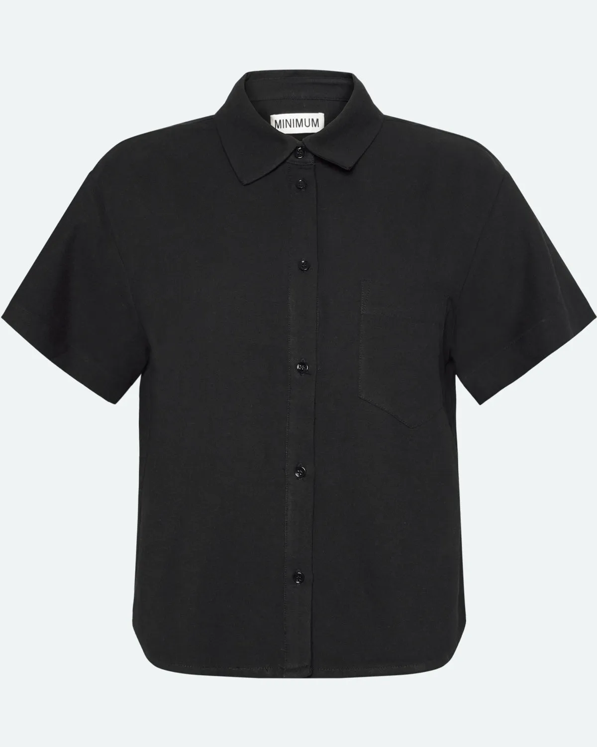 Sage short sleeved shirt 4191 - Black
