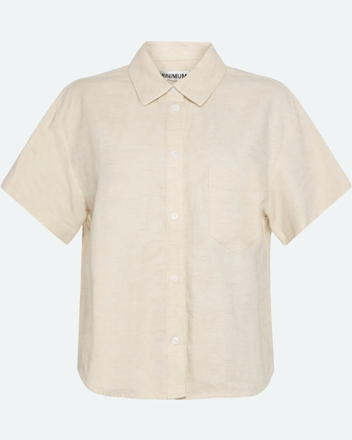 Sage short sleeved shirt 4191 - Brown Rice