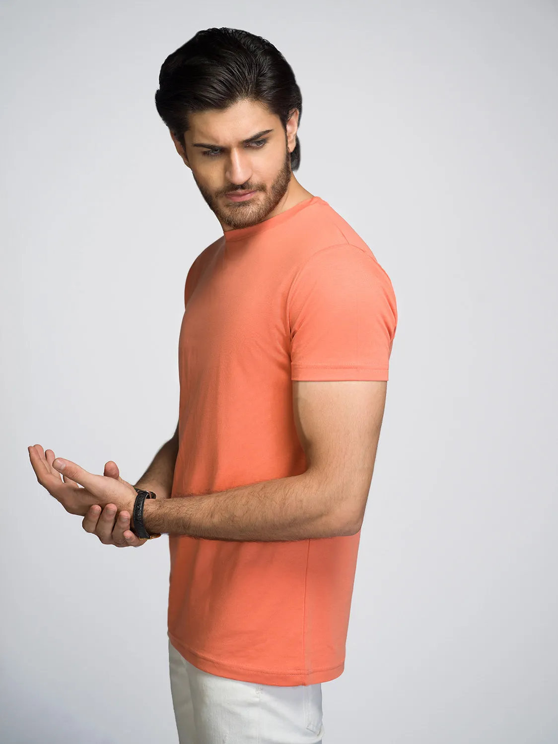 Salmon Crew Neck