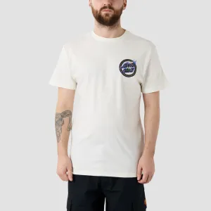 Santa Cruz Holo Flamed Dot T-Shirt Unbleached Cotton