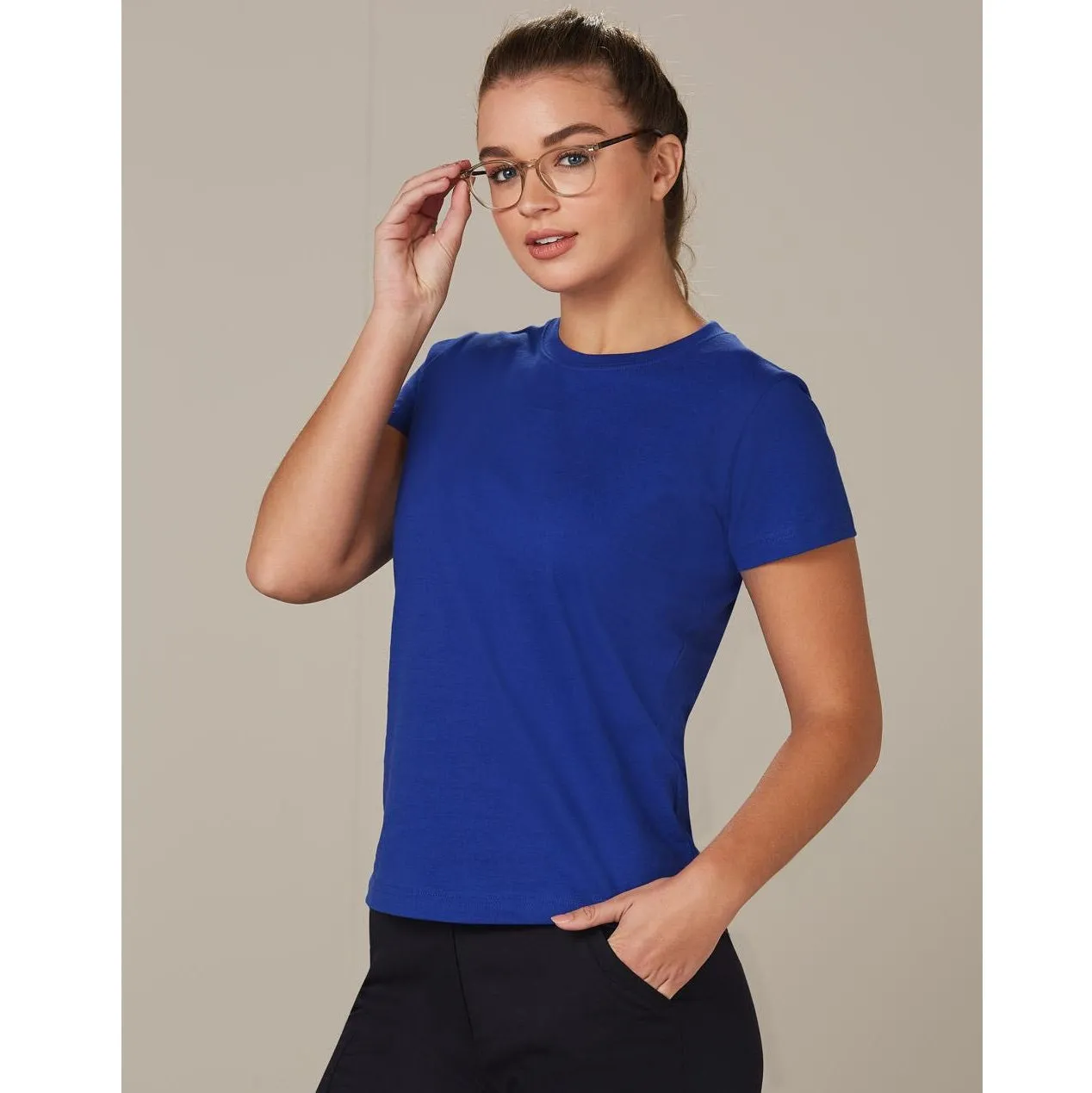 Savvy 100% Cotton Ladies Tee