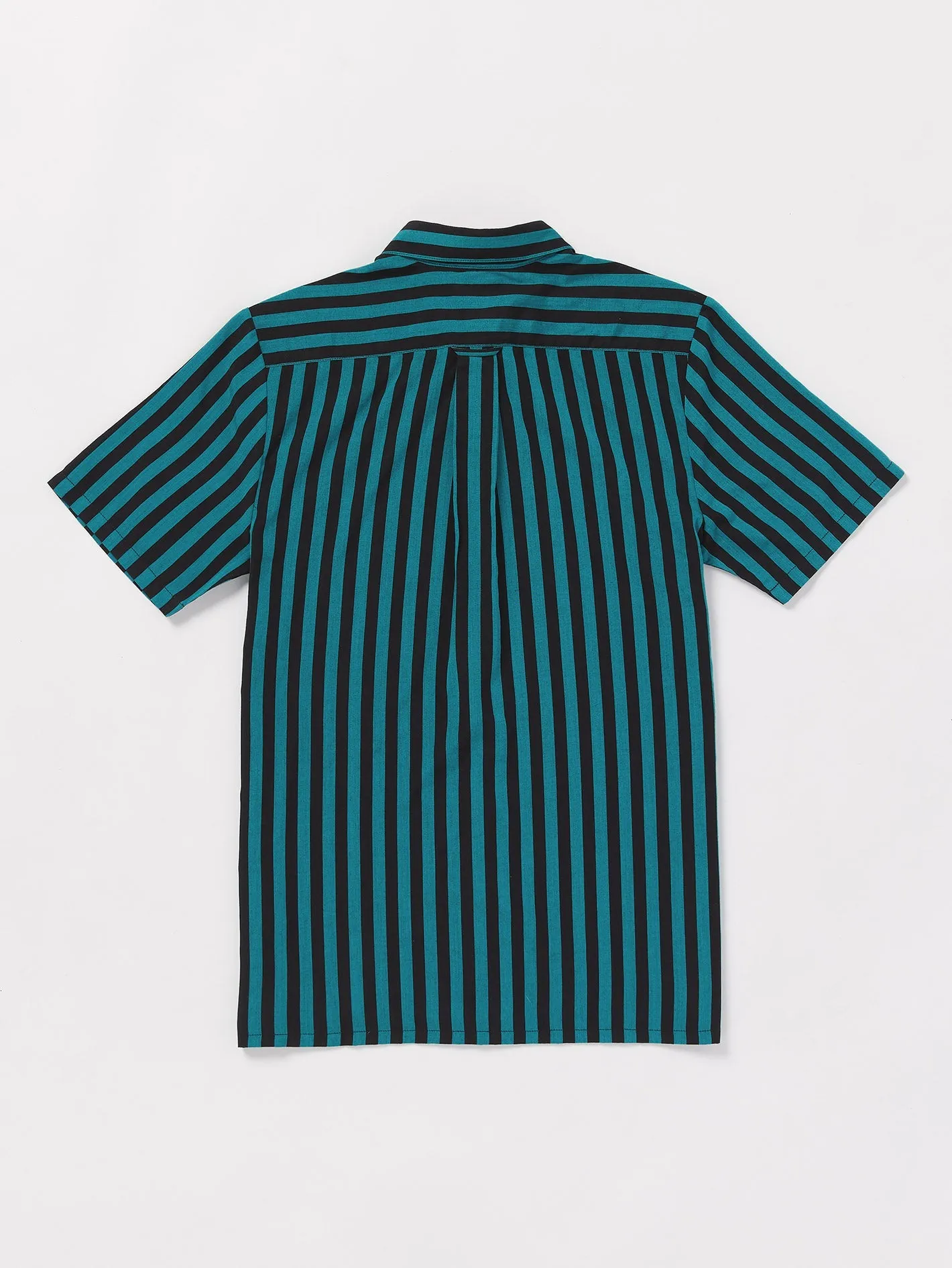 Schroff X Volcom Stripe Shirt - Dusty Aqua