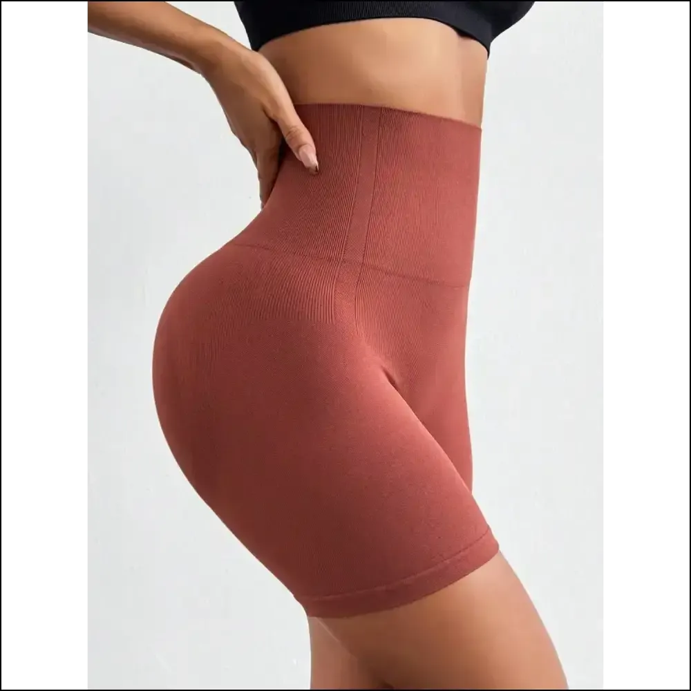 Seamless High Waist Active Shorts