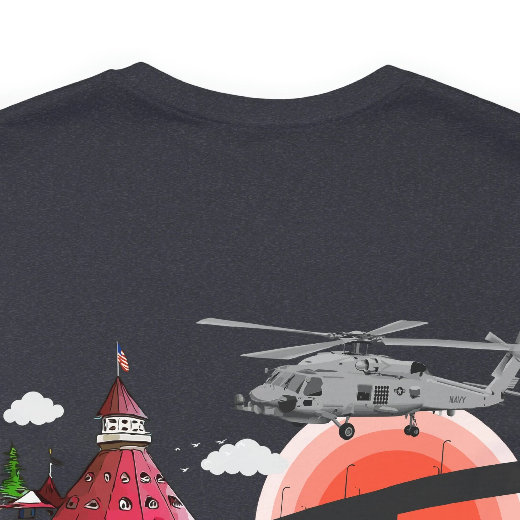 SH-60R Seahawk Coronado Flying Club (Dark Coloros) Tee