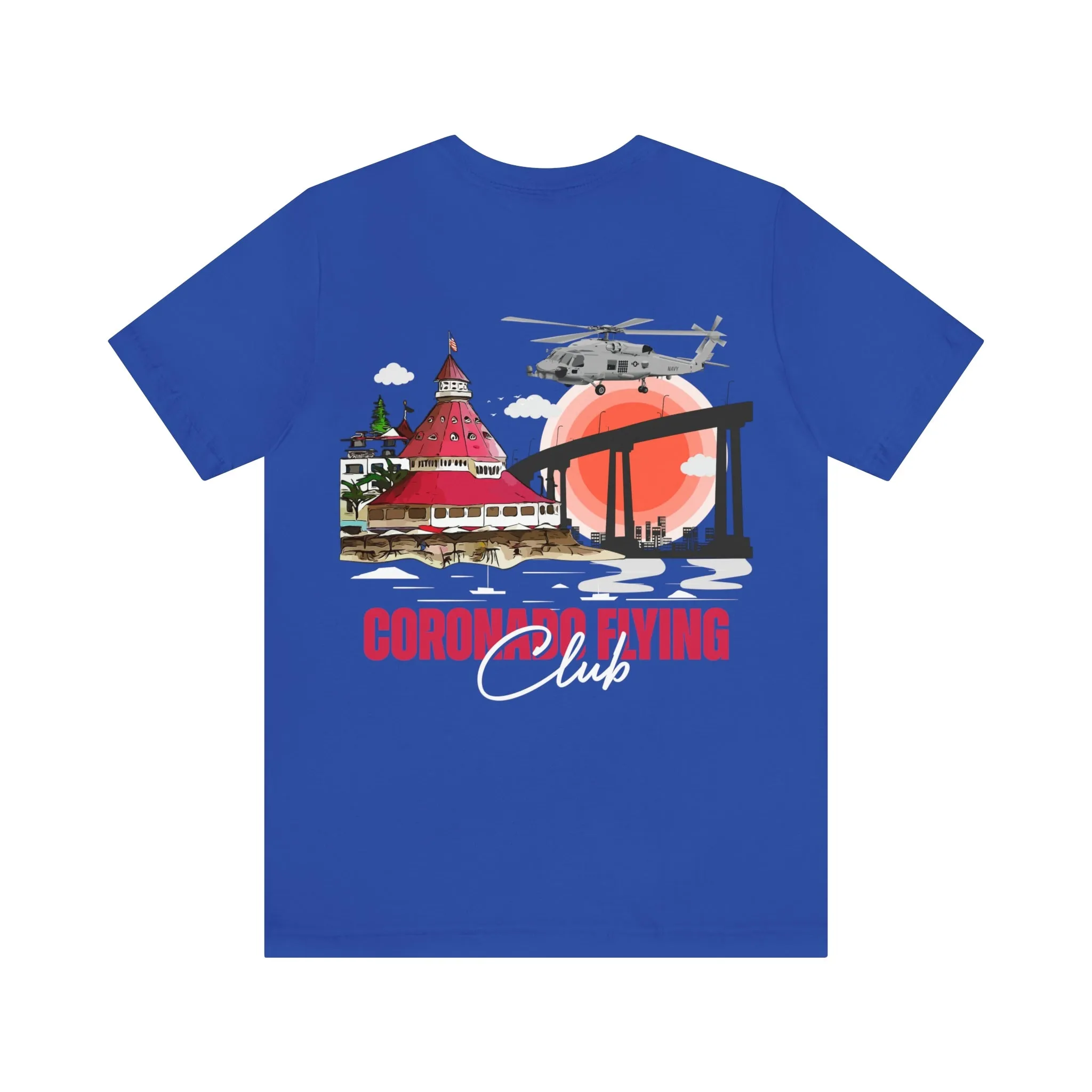 SH-60R Seahawk Coronado Flying Club (Dark Coloros) Tee