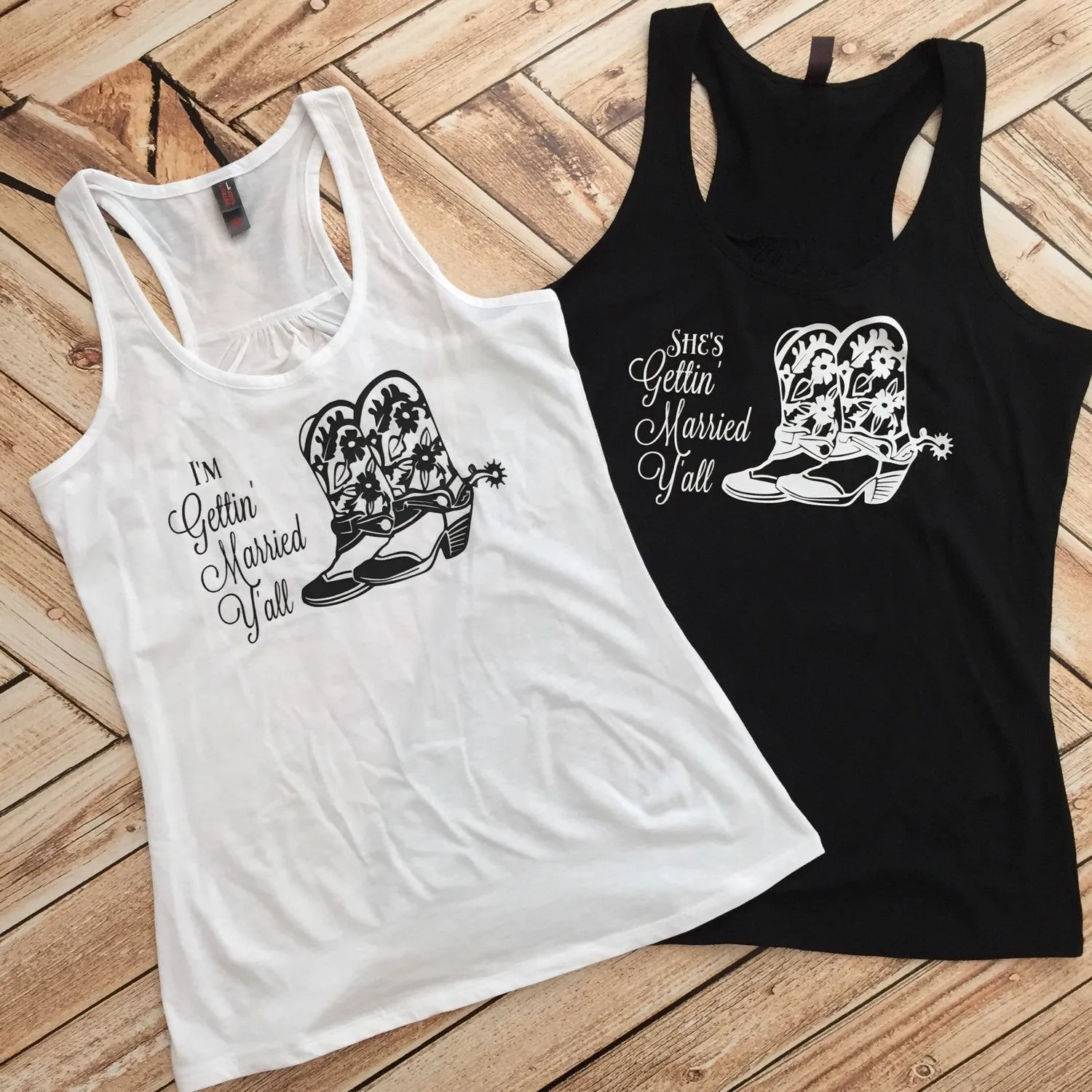 She's Gettin Hitched Bridal Party Shirts