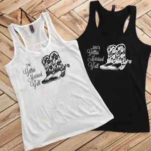 She's Gettin Hitched Bridal Party Shirts