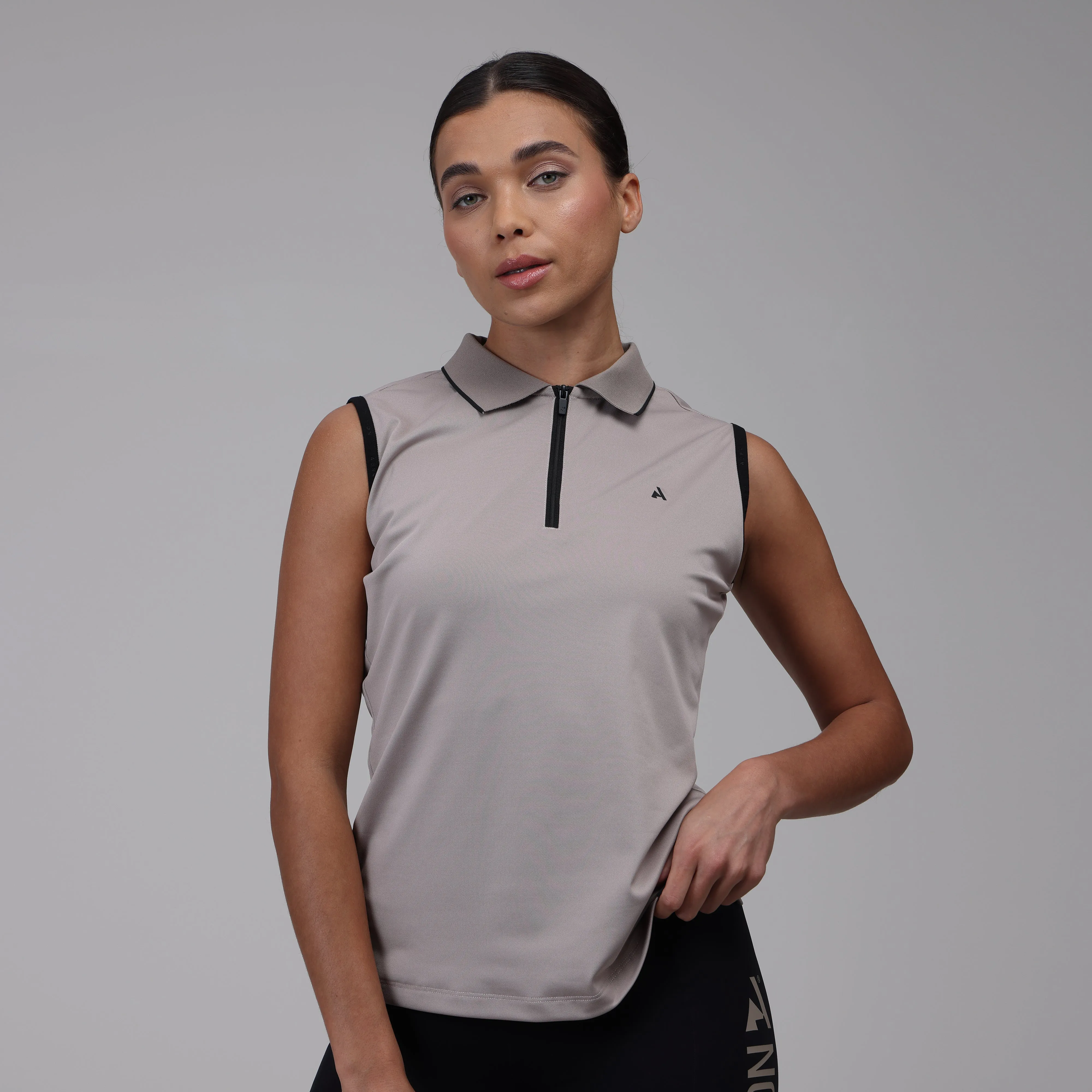 Shires Aubrion Ladies React Sleeveless Tech Polo
