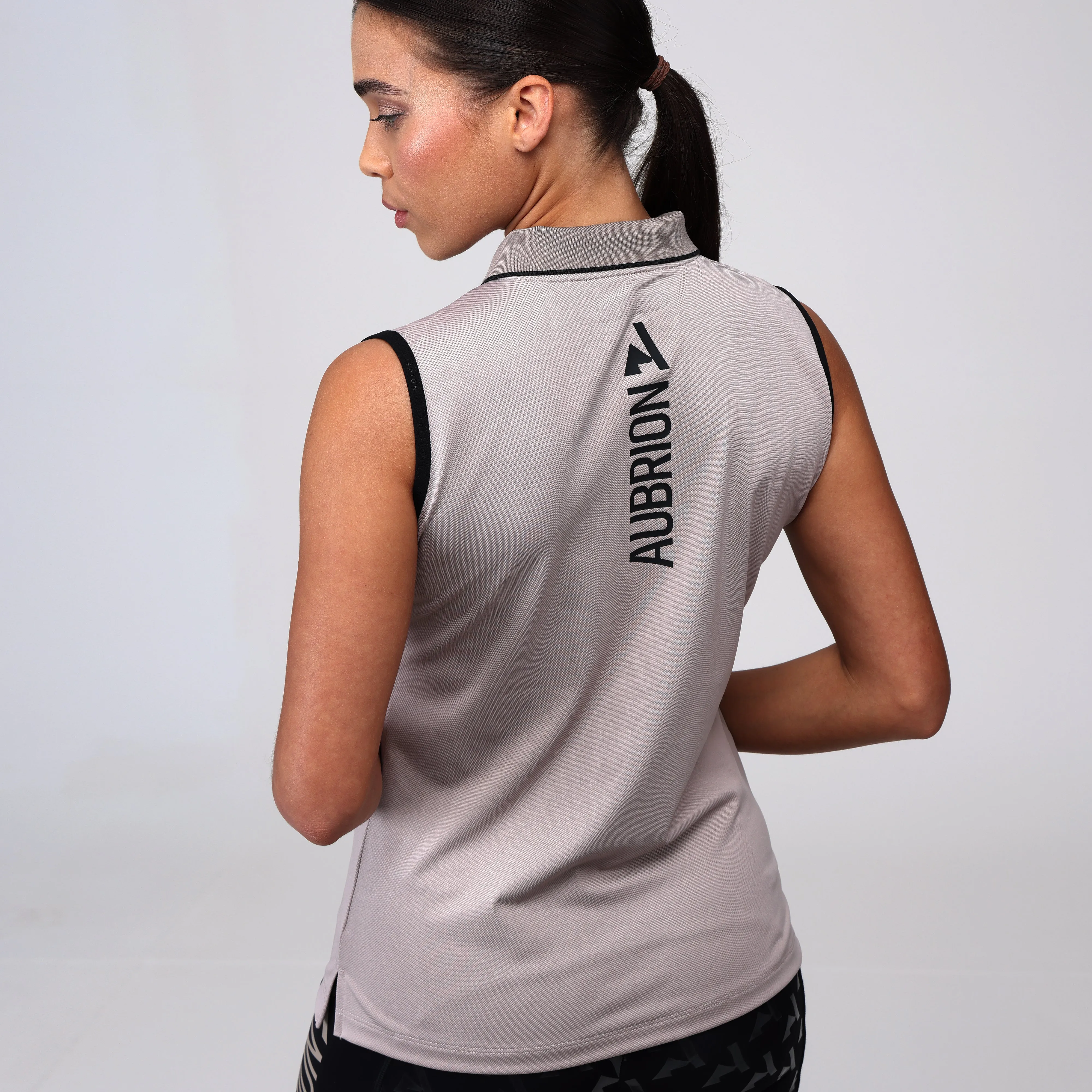 Shires Aubrion Ladies React Sleeveless Tech Polo