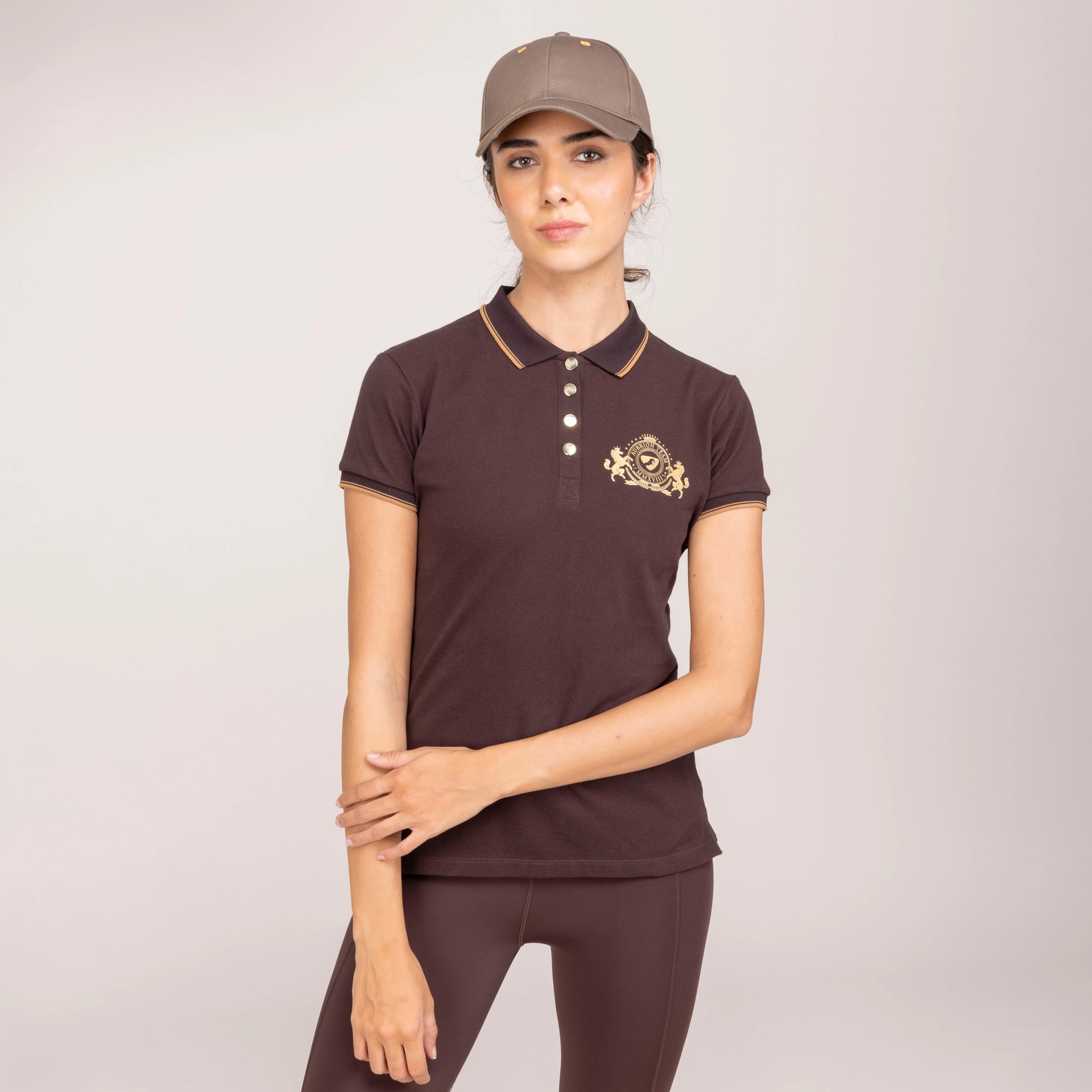 Shires Aubrion Team Ladies Short Sleeve Polo
