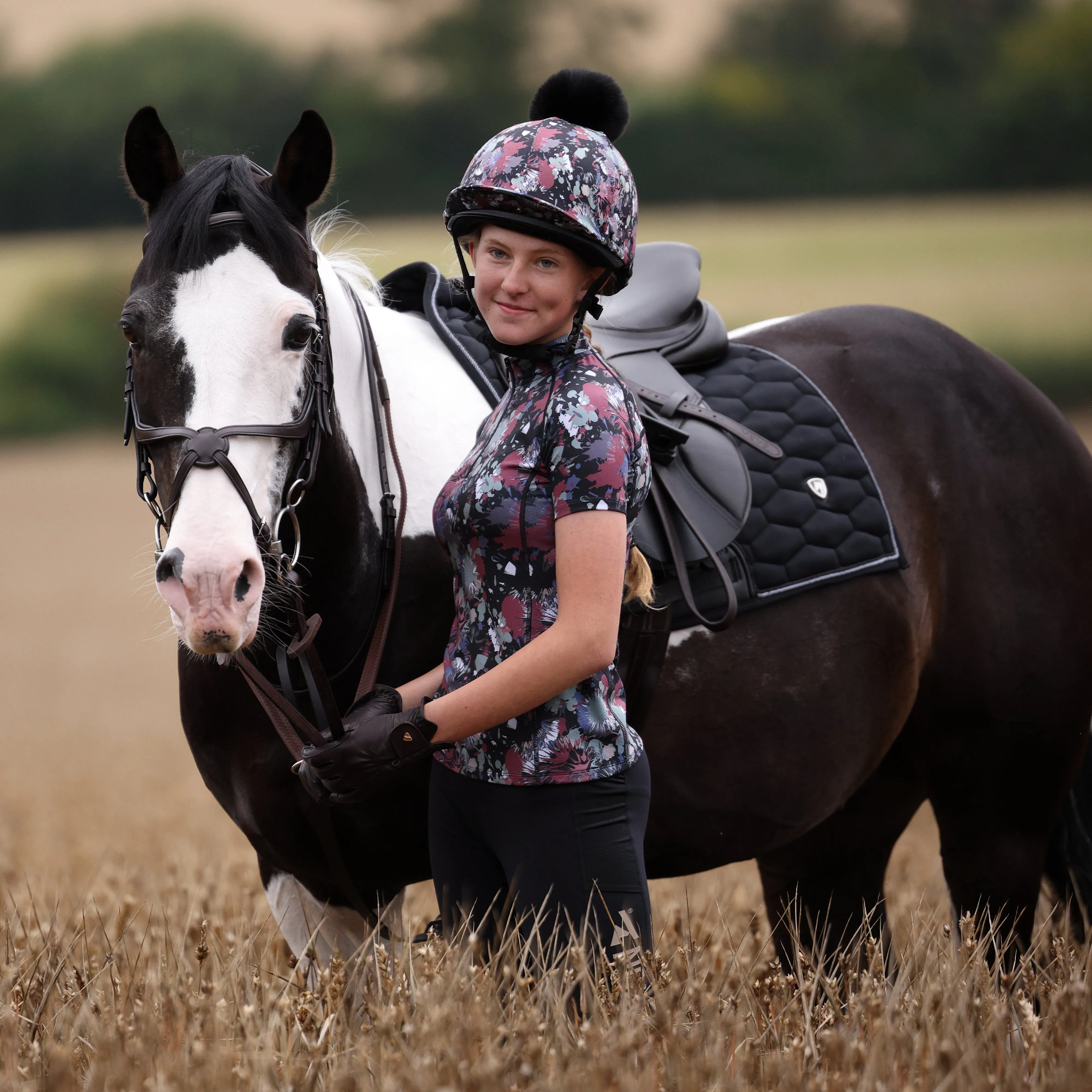 Shires Aubrion Young Rider React Short Sleeve Base Layer