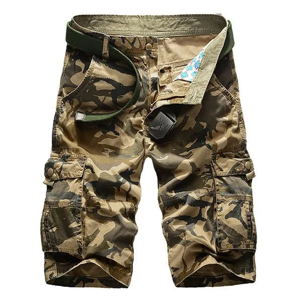 Short Cargo Camo Vintage (Ceinture Exclue)