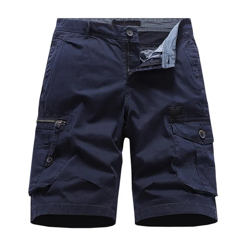 Short cargo multi-poches vintage