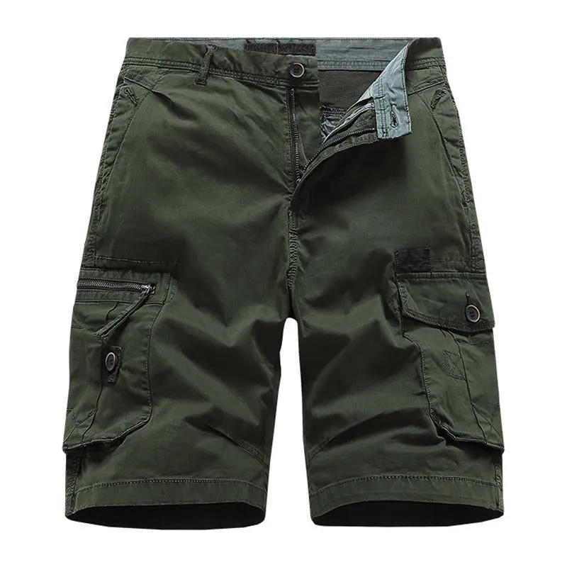 Short cargo multi-poches vintage