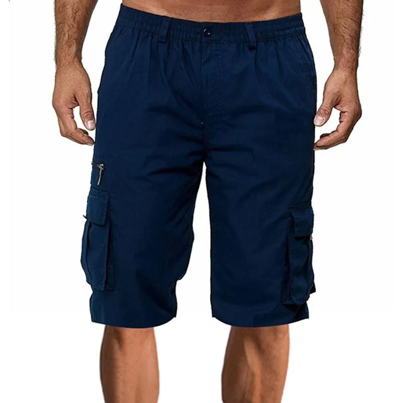 Short cargo vintage à plusieurs poches