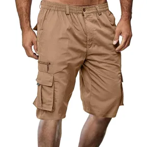 Short cargo vintage à plusieurs poches