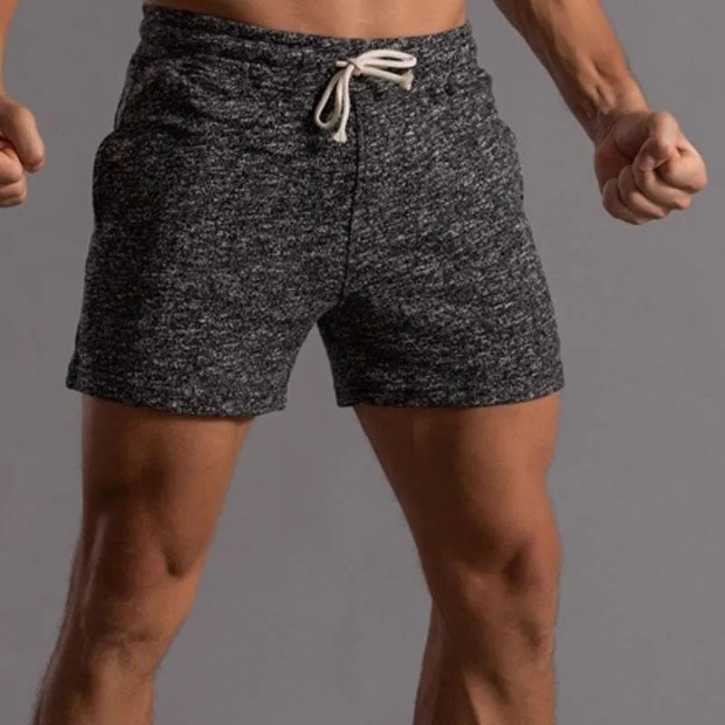 Short de Sport en Coton Serré pour Homme