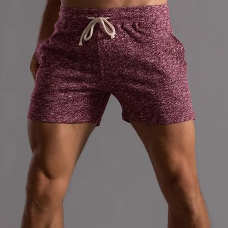 Short de Sport en Coton Serré pour Homme
