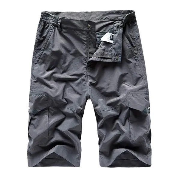 Short Multi-Poches Ample Vintage