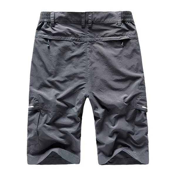 Short Multi-Poches Ample Vintage