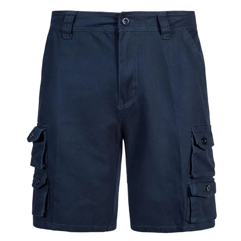 Short multi-poches en coton pour homme vintage