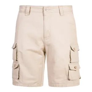 Short multi-poches en coton pour homme vintage