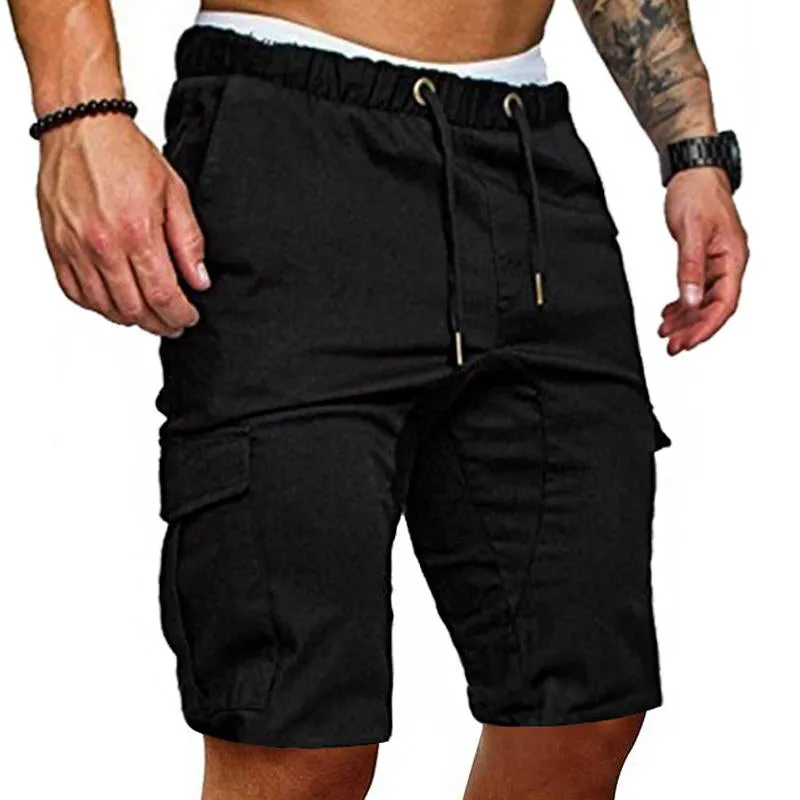 Short multi-poches vintage pour homme