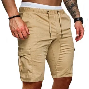 Short multi-poches vintage pour homme