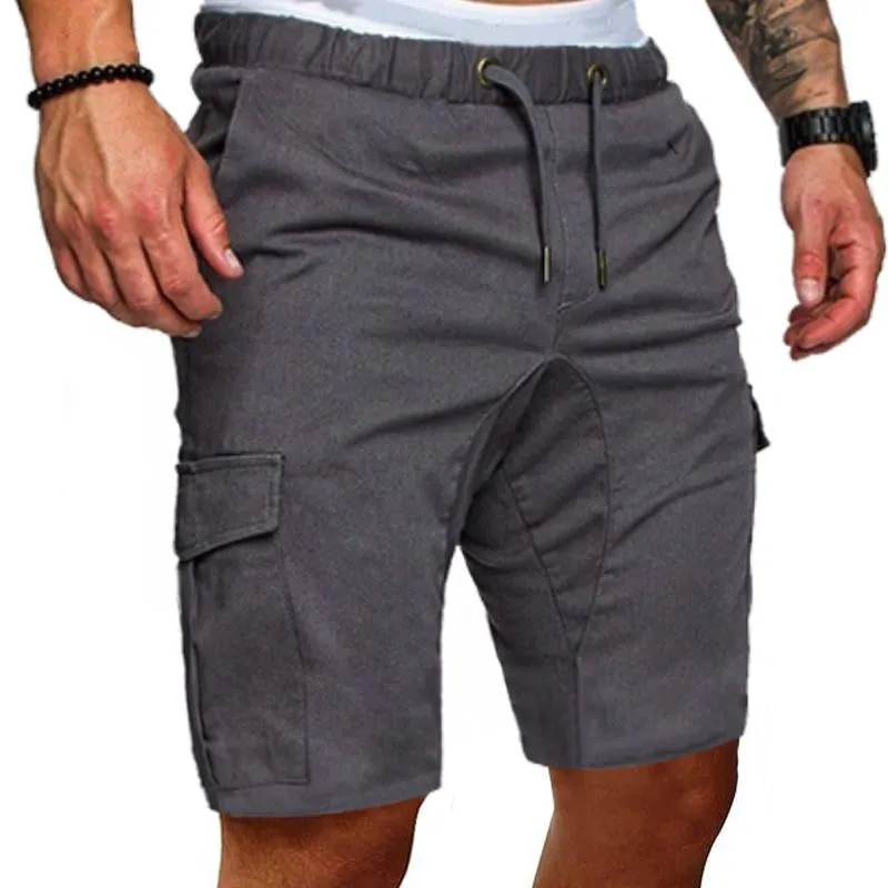 Short multi-poches vintage pour homme