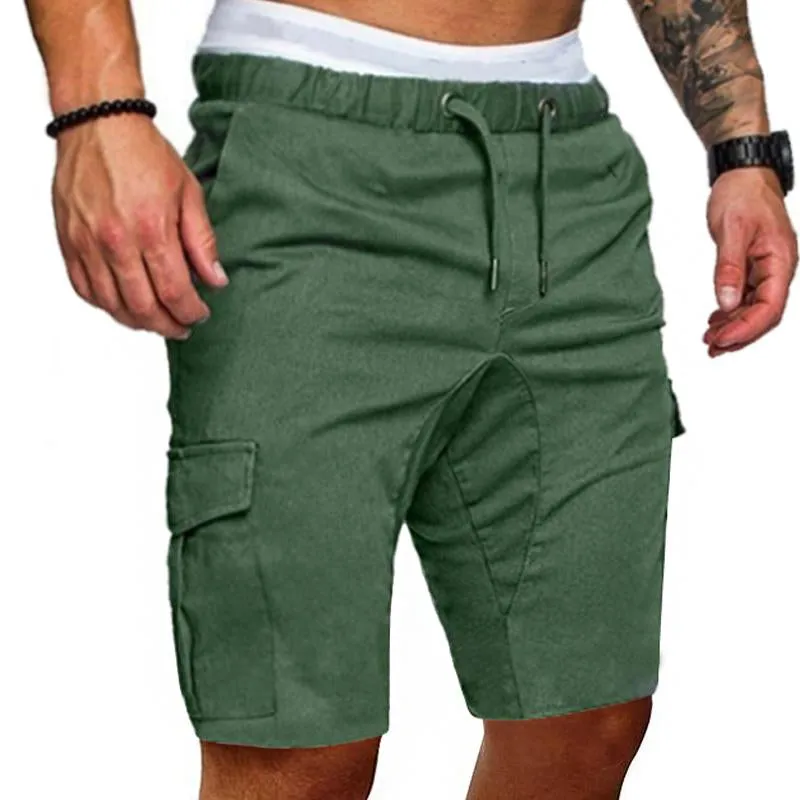 Short multi-poches vintage pour homme