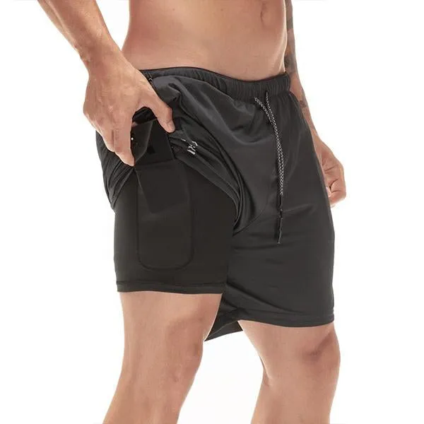 Short à séchage rapide double épaisseur vintage