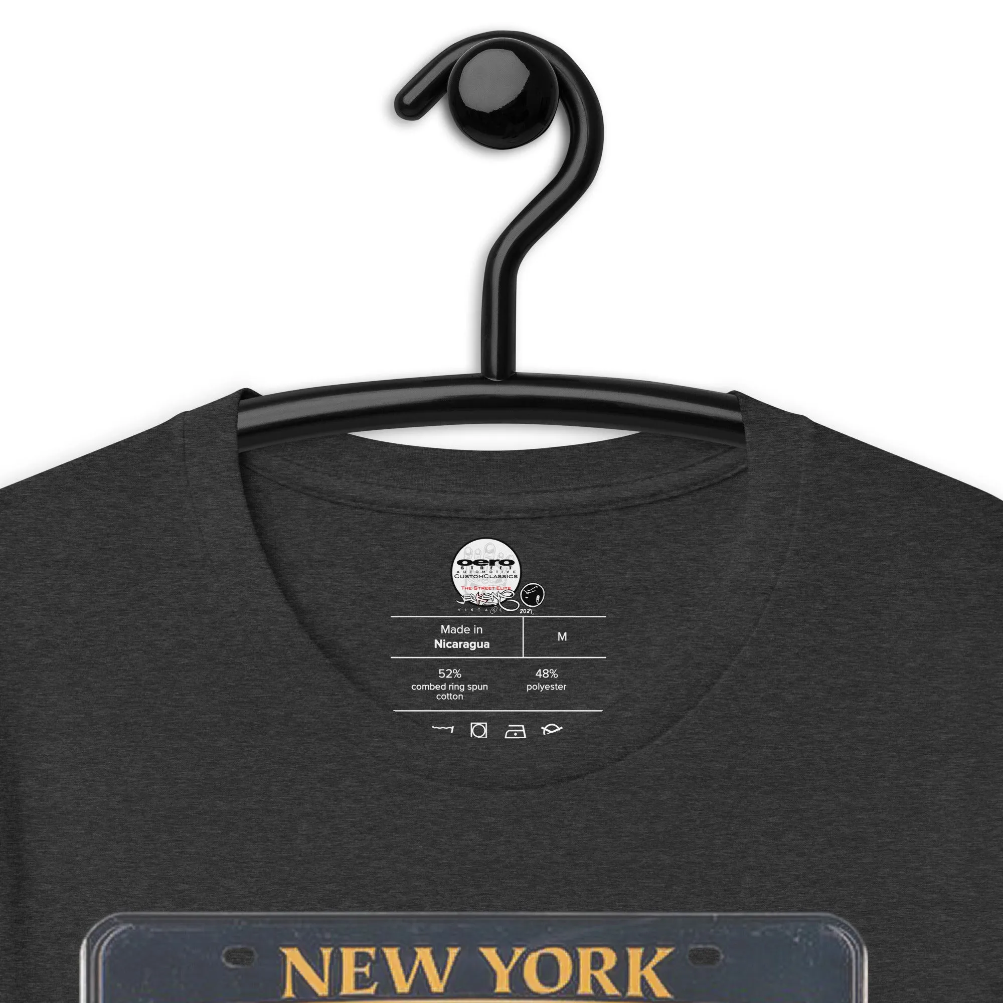 SHORT SLEEVE TEE SHIRT (uniSex) :  BROOKLYN 2021 (JECKONE X oeroSTREETautomotive Custom Classics)