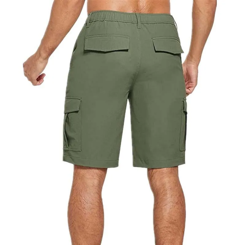 Short vintage  ample multi-poches à séchage rapide