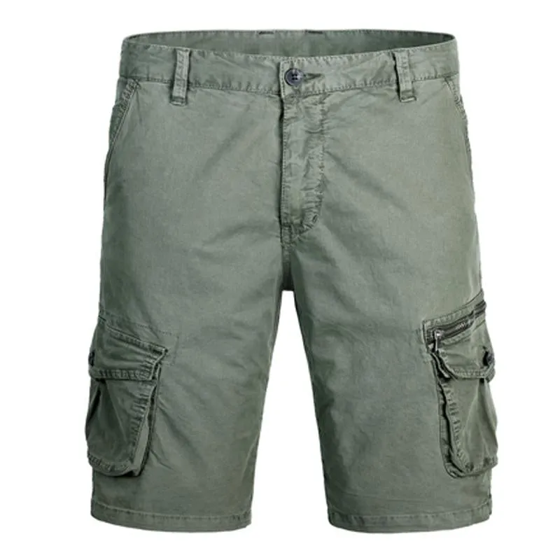 Short vintage multi-poches pour homme