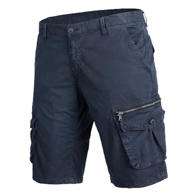 Short vintage multi-poches pour homme