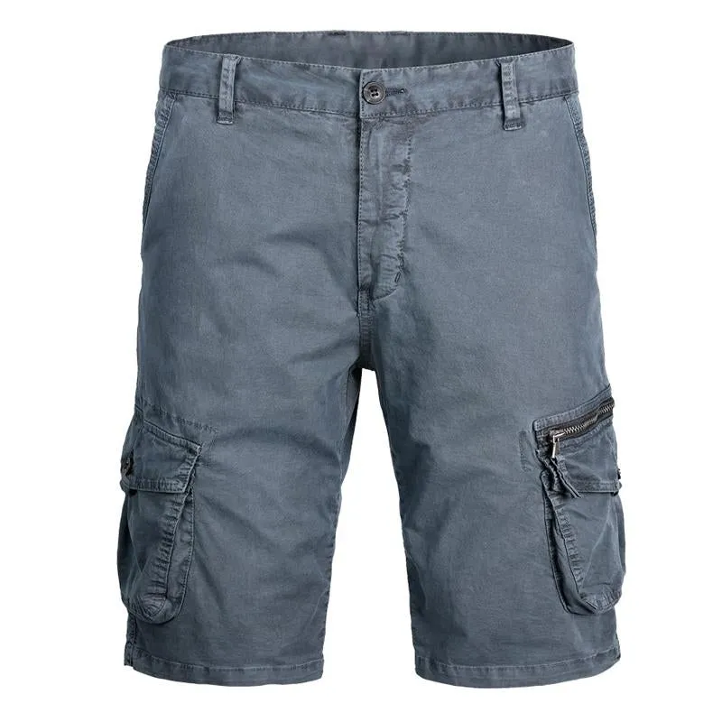 Short vintage multi-poches pour homme