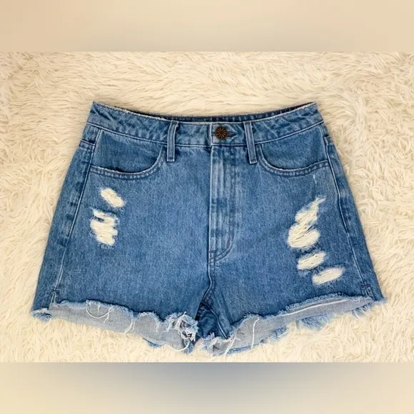 Show Me Your MuMu denim shots jeans  Arizona High waisted shorts size 25