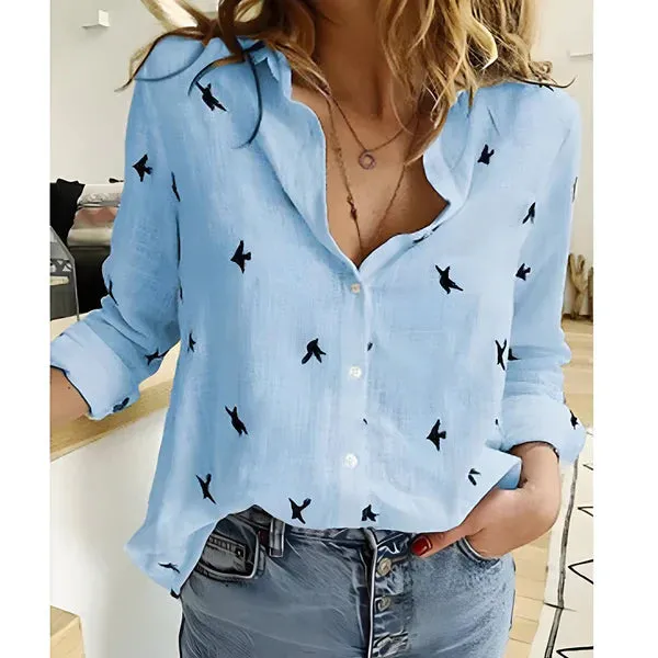 Sibella - a light and airy blouse for the summer