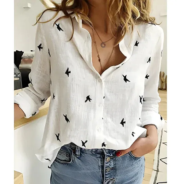Sibella - a light and airy blouse for the summer